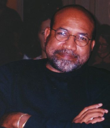 Patrick Chamoiseau, photo prise à l'occasion du Grand Balan à la Maison de L'Amérique latine (Paris) 3 février 2002 © Kathleen Gyssels