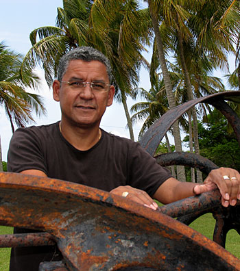 Bernard Leclaire, photo © Claude Vittiglio Château Murat (Marie-Galante), 2010