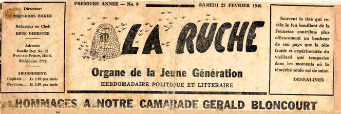 en-tête, La Ruche