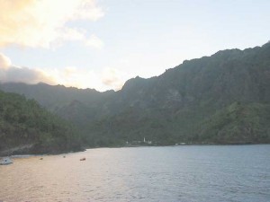 la baie de Vaitahu