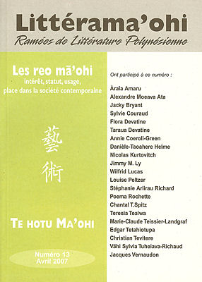 Littérama'ohi nº 13