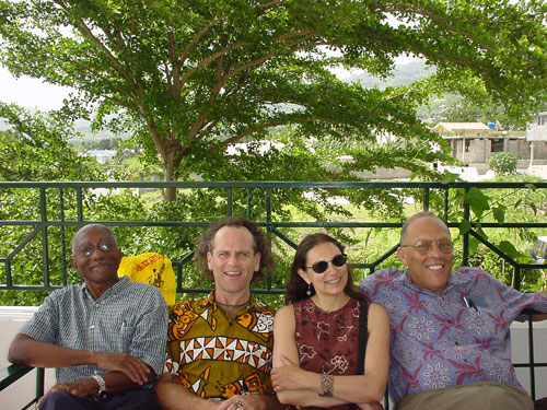 Claude Pierre, Thomas Spear, Joëlle Vitiello et Josaphat-Robert Large